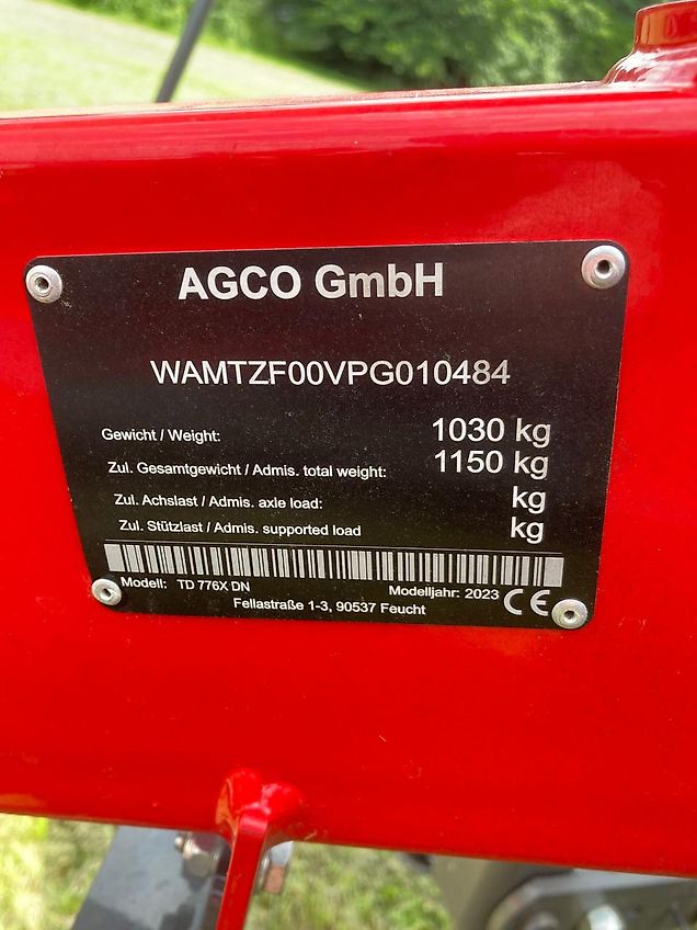 Massey Ferguson TD 776X DN