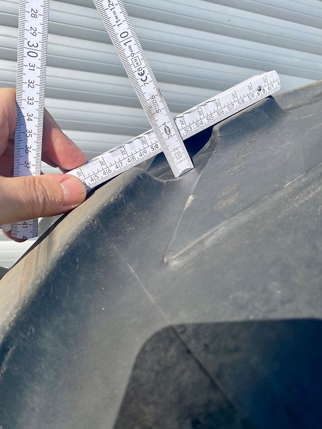 Claas 520/85 R 38, 20.8 R 38, Michelin, Claas, John Deere, IHC, Case-IH, 275 8-Loch Kock-Felge