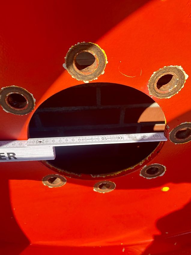 Claas 520/85 R 38, 20.8 R 38, Michelin, Claas, John Deere, IHC, Case-IH, 275 8-Loch Kock-Felge