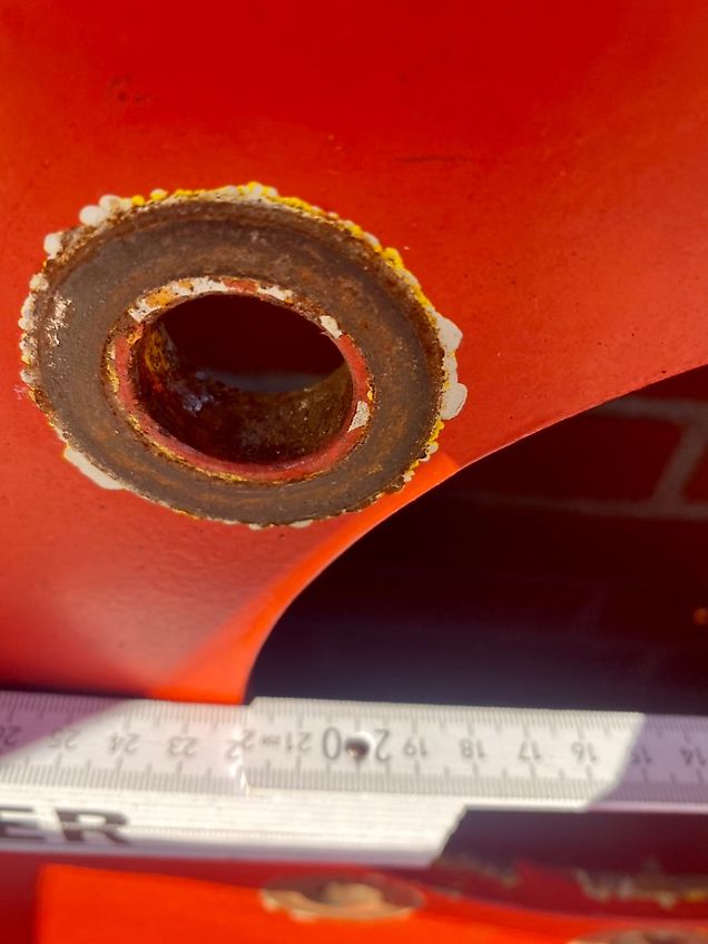 Claas 520/85 R 38, 20.8 R 38, Michelin, Claas, John Deere, IHC, Case-IH, 275 8-Loch Kock-Felge