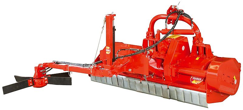 Humus KMN flacher Antrieb – Starke Ausführung zum Mulchen und zum Holzzerkleinern