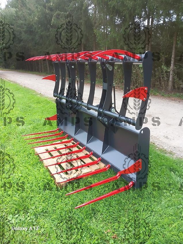 AMPS KROKODILGEBISS 2-ZYLINDER/ Krokodyl Ząb Kuty II-Siłownikowy/ MERLO, SCHAFFER