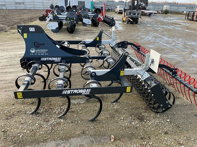 Leichtgrubber 3m Stoppelgrubber Federzinkengrubber Egge Top Preis NEU