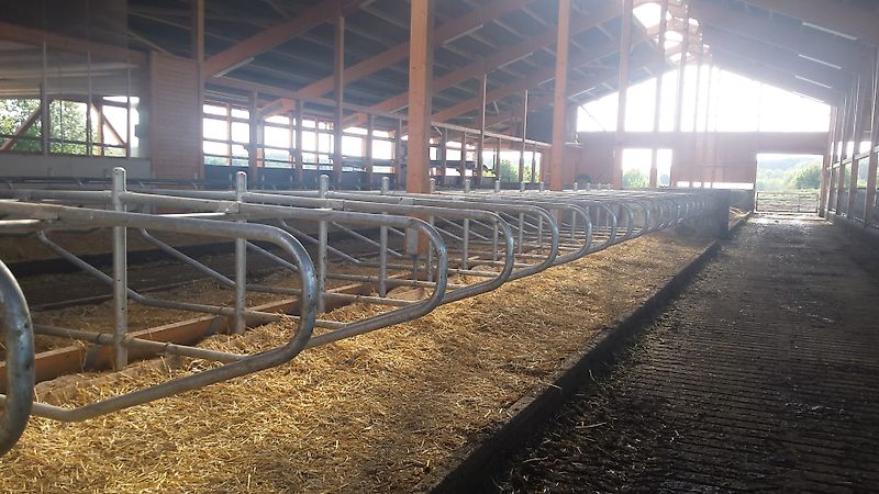 VDMJ Quaderballenverteiler Typ SV2R Einstreumaschine