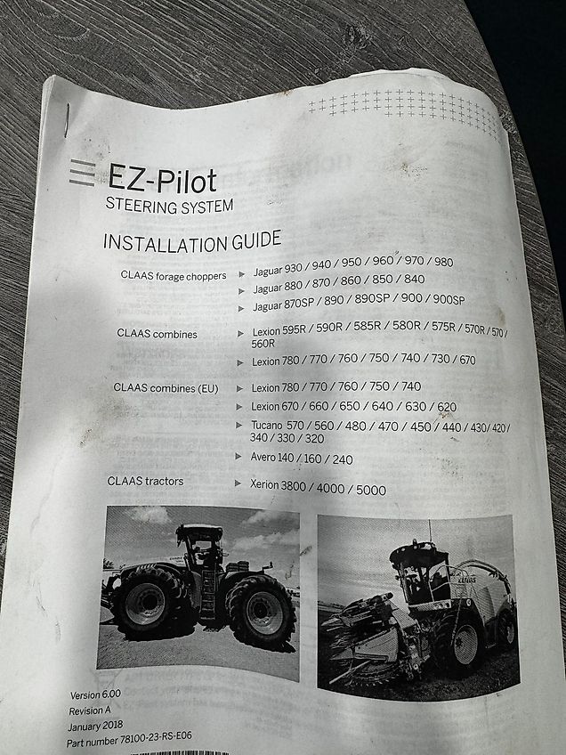 Trimble Ez Pilot Platform Kit Krone