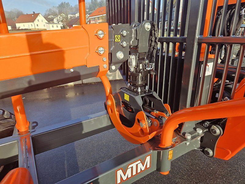 MTM 10T 10to 9,20m Kran Druckluft Doppelrohrrahmen