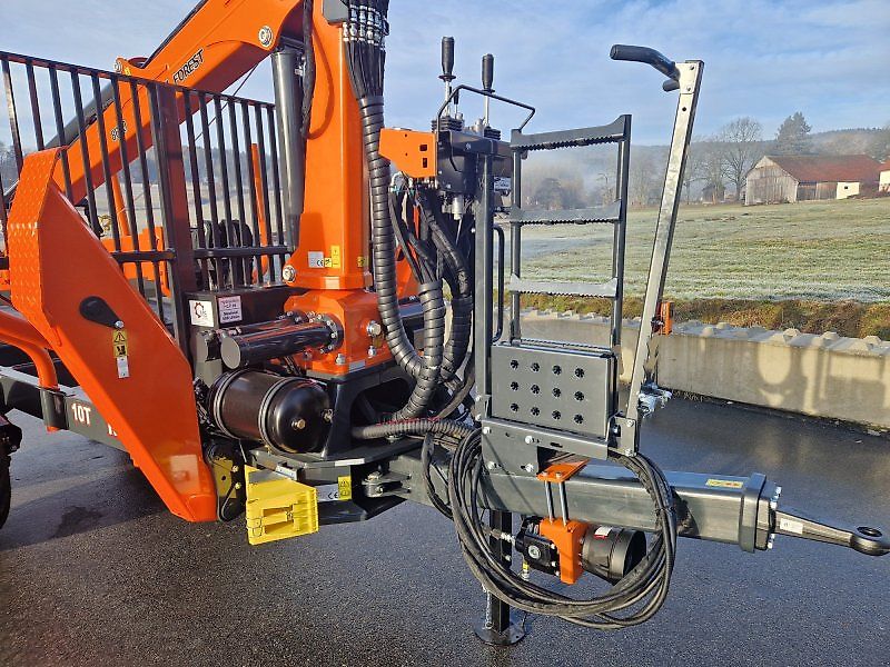 MTM 10T 10to 9,20m Kran Druckluft Doppelrohrrahmen