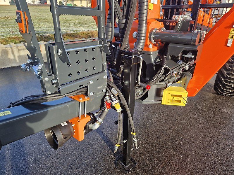 MTM 10T 10to 9,20m Kran Druckluft Doppelrohrrahmen