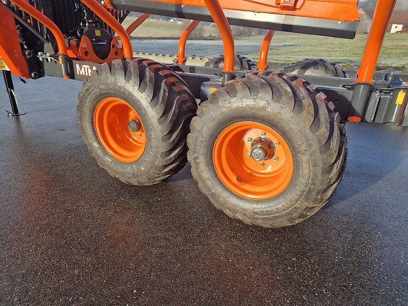 MTM 10T 10to 9,20m Kran Druckluft Doppelrohrrahmen