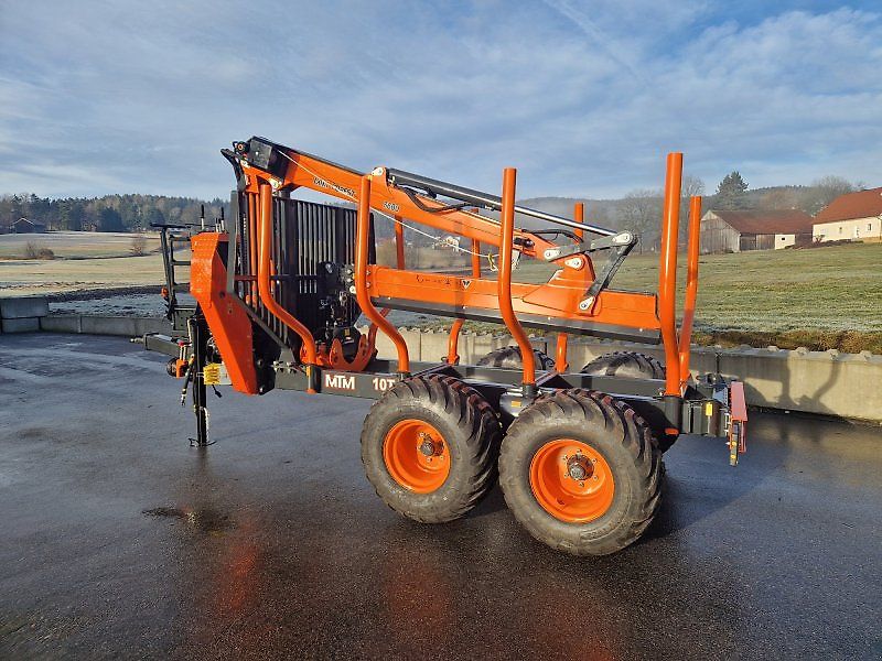 MTM 10T 10to 9,20m Kran Druckluft Doppelrohrrahmen