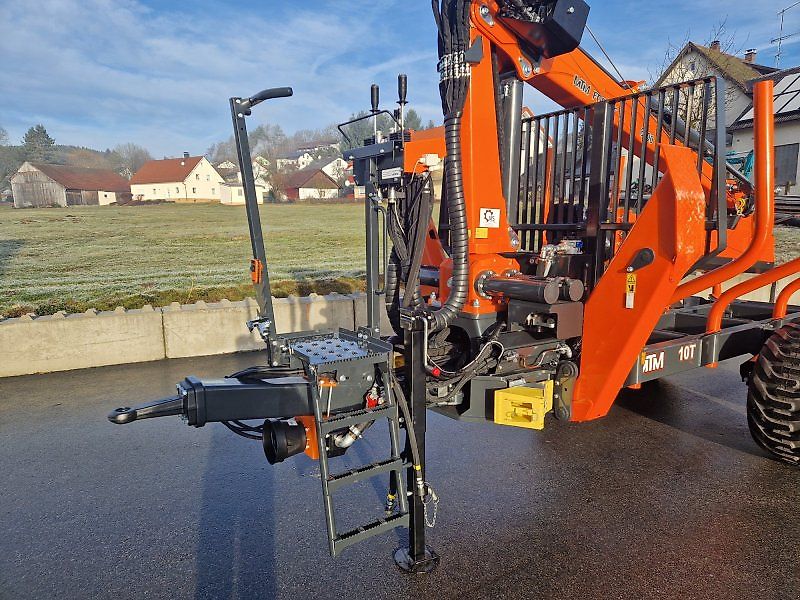 MTM 10T 10to 9,20m Kran Druckluft Doppelrohrrahmen