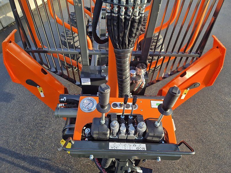 MTM 10T 10to 9,20m Kran Druckluft Doppelrohrrahmen