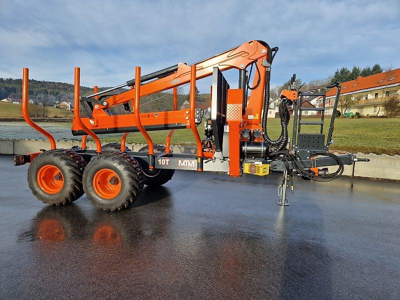 MTM 10T 10to 9,20m Kran Druckluft Doppelrohrrahmen