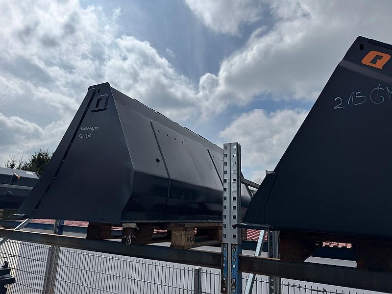 Alö Schwergutschaufel SM + 200 inkl. geschraubten Haken und Überlaufschutz