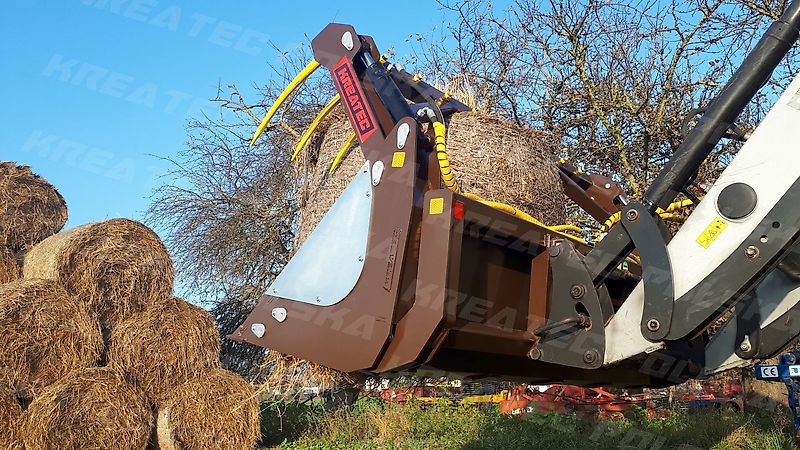 KREATEC Hochkipp-Reißschaufel / Hochkippkrokoschaufel 1,0m