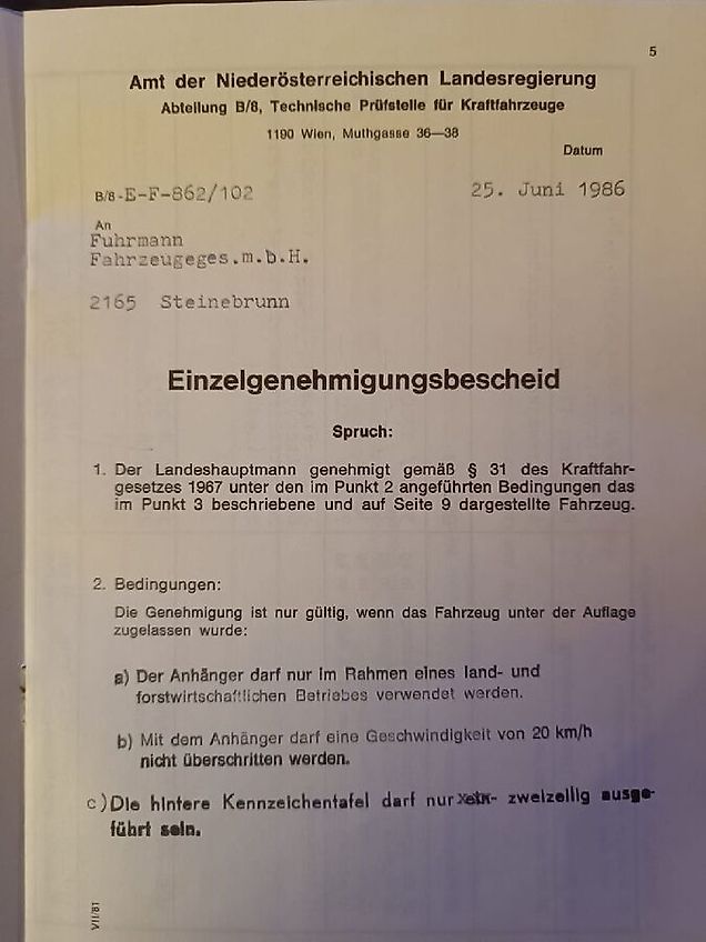 Fuhrmann 2 Achs 2 Seitenkipper