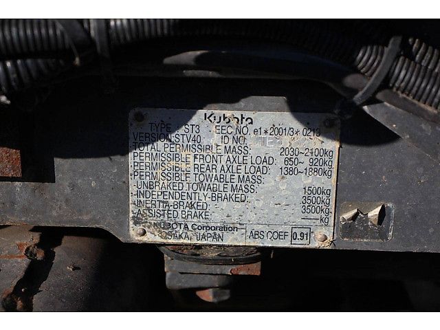 Kubota Version STV40