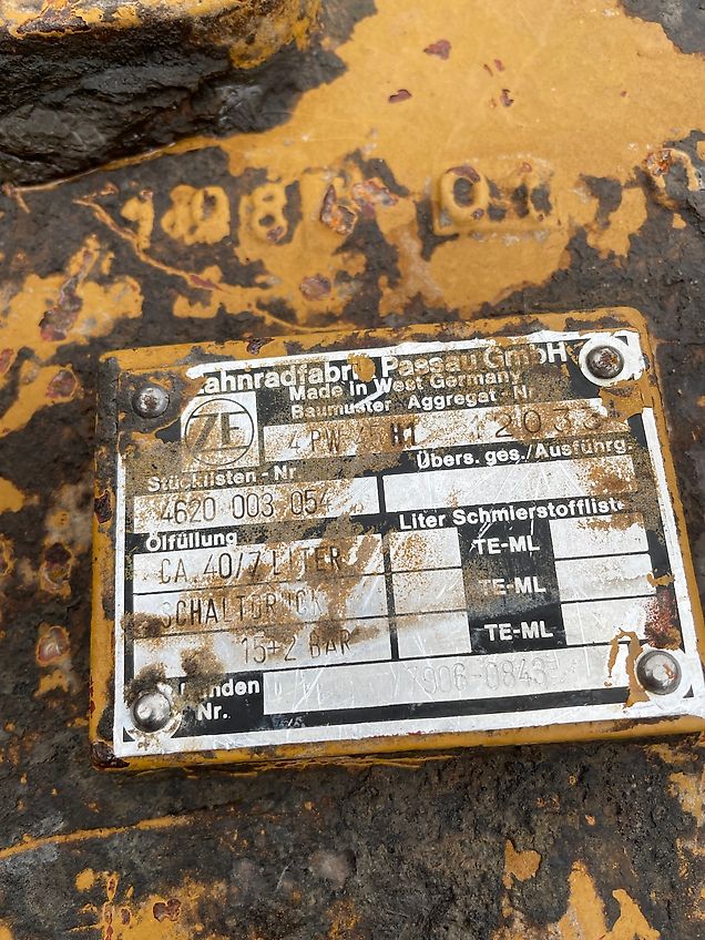 ZF 4PW45H1 ZETTELMEYER ZL4001 VOLVO - skrzynia biegów (Części zamienne)