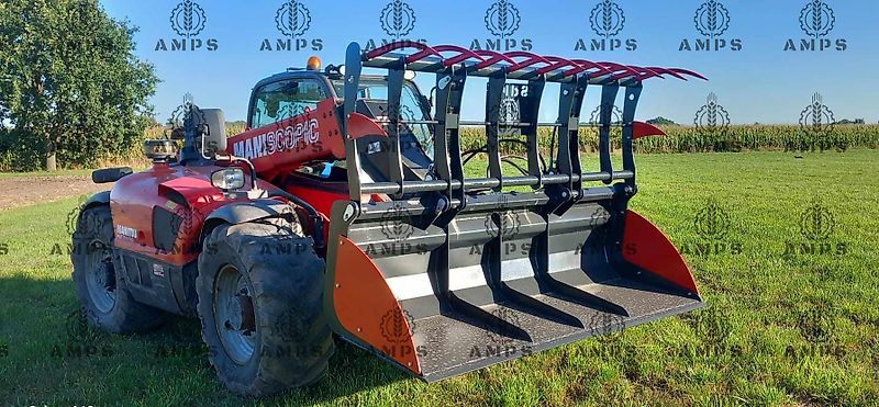 AMPS Łycho-Krokodyl Ząb Kuty II-Siłownikowy/ KROKOSCHAUFEL/ GREIFSCHAUFEL