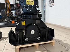 Neues Modell Anbauverdichter für Bagger Häner HPC400 R mit Schneckenantrieb 4-12 Tonnen Baggerklasse Verdichter MS03 MS08 OQ Verdichterplatte