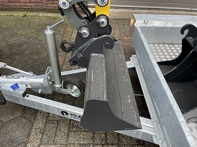Neuson ET16 minigraver NIEUW + Vlemmix 2 asser €445 LEASE