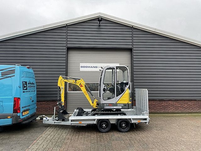 Neuson ET16 minigraver NIEUW + Vlemmix 2 asser €445 LEASE