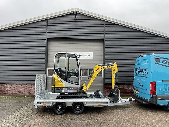 Neuson ET16 minigraver NIEUW + Vlemmix 2 asser €445 LEASE