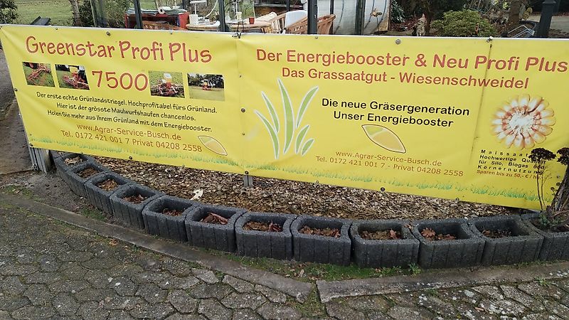 Rau Rau 6 Reihige Heckhacke 50cm Reihenabstand 3,1m Rahmenbreite mit Kulturschutzscheiben Exaktsteuerung im Heck zur optimalen Beikräuterbeseitigung durch Exackthecklenkung