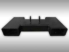 Jansen Adapter für Erdbohrgerät HBG-1500, Palettengabel, Staplergabel