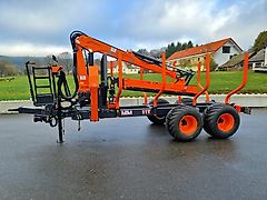 MTM 11T 11to 9,20m Kran Druckluft Doppelrohrrahmen