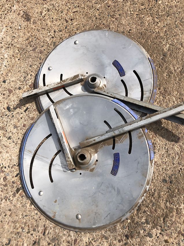 Amazone Streuscheiben, OM 24-48, Paarpreis