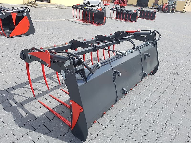 D&D Landtechnika Krokogebiss 1200mm / Krokodil / Zange / Silagezange