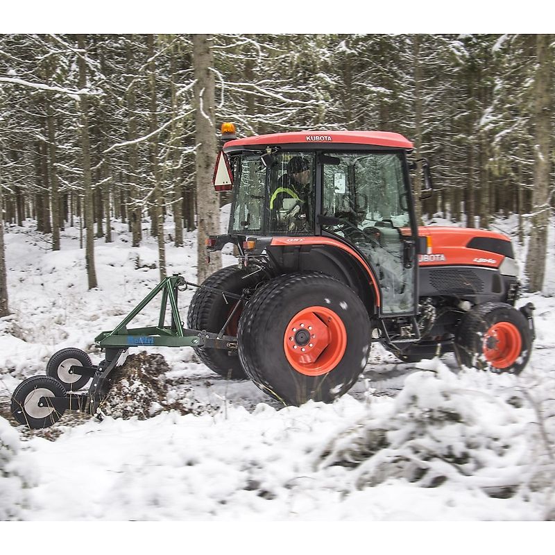 Planierschieber 2,30 m Planierschild Gräter Räumschild mit Rädern Winterdienst Kellfri
