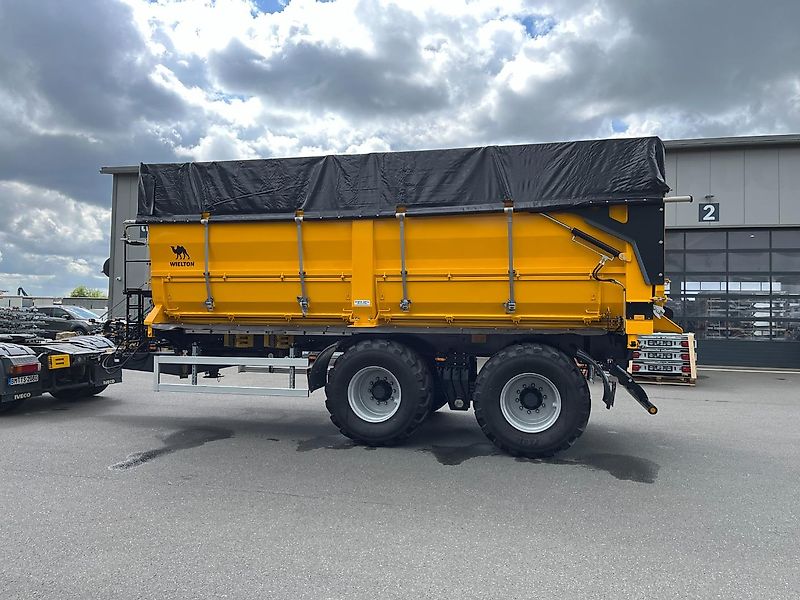 WIELTON PRC-2HP/W18WB Tandem 2-Seiten Muldenkipper