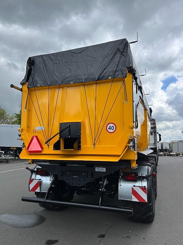 WIELTON PRC-2HP/W18WB Tandem 2-Seiten Muldenkipper