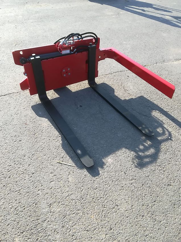 Kg-Tech Kistendrehgerät mit Euroaufnahme Palettengabel drehbar