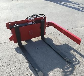 Kg-Tech Kistendrehgerät mit Euroaufnahme Palettengabel drehbar