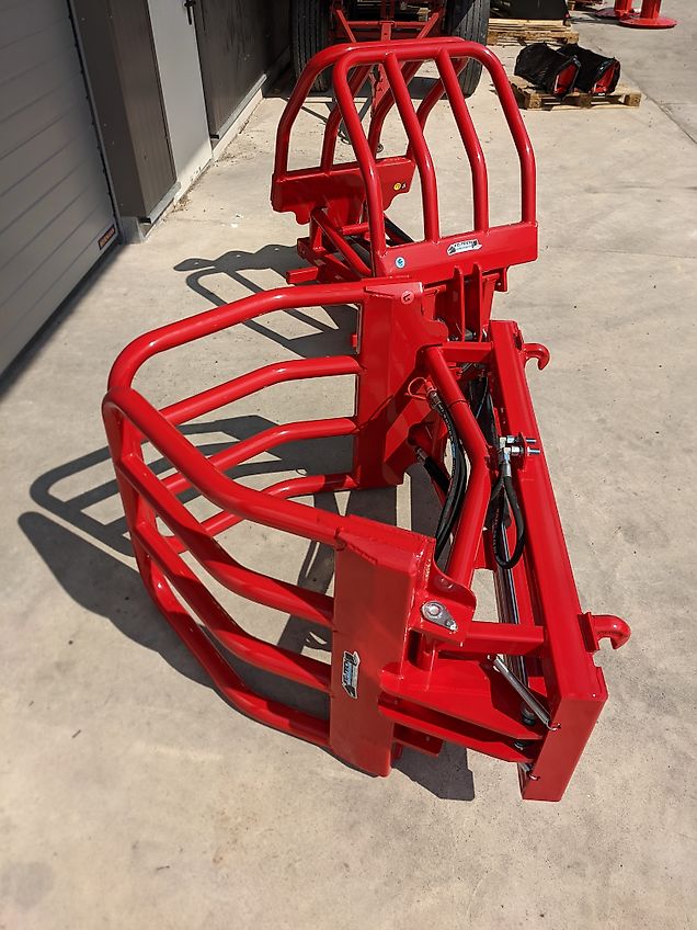 Kg-Tech Ballenzange 0,9-1,8m Rundballenzange Ballengreifer