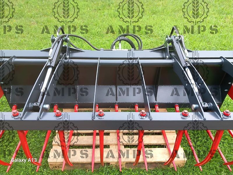 AMPS Krokodyl Ząb Kuty II-Siłownikowy/ WSZYSTKIE MOCOWANIA! Atlas, Manitou