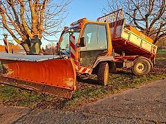 Lindner Unitrac 102, Gmeiner,Kahlbacher,Schmidt Schneeschild