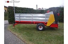 Gomar sadowniczy rozrzutnik obornika i wapnia GR35, 3,5 t