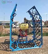 INTER-TECH Włóka łąkowo-polowa 8m + Siewnik poplonów