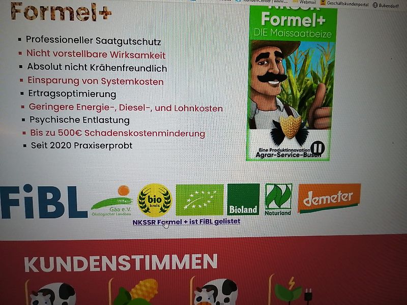 Rauch Kuhn Aero Pneumatikstreuer RAUCH AERO 2224 mit Quantron L&Rauch TS4-6 Bedienterminal elektrischer Steuereinheit 24 m Arbeitsbreite mit 4 fach Teilbreitenstreuer hydraulischer Klappung Pneumatikstreuer mit 1700 Liter Behälter Pneumatikstreuer AERO mit 16 D