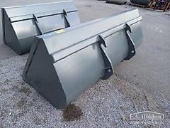 AF-Landtechnik Leichtgutschaufel 200 cm mit Weidemann HV Aufnahme