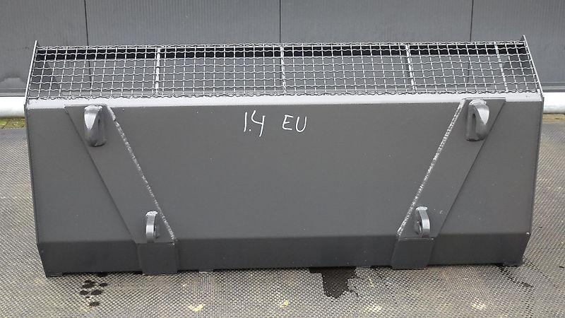 Hofstede Schepbak opschepbak grondbak type Avant schep grond opschep bak 84cm diep 67cm hoog / doorkijk gaas