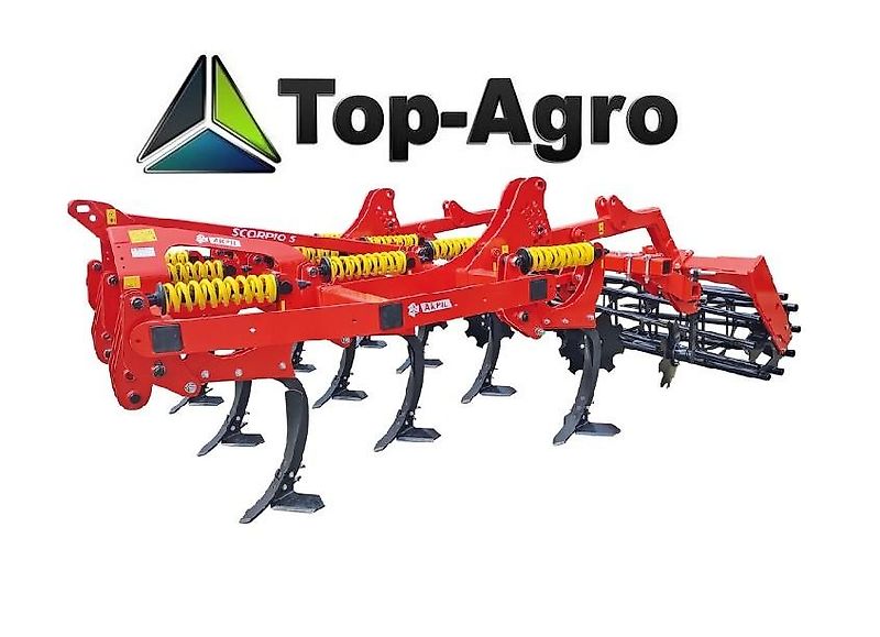 AKPIL TOP-AGRO Stoppelgrubber SCORPIO S 3,0m große Ausstattung!