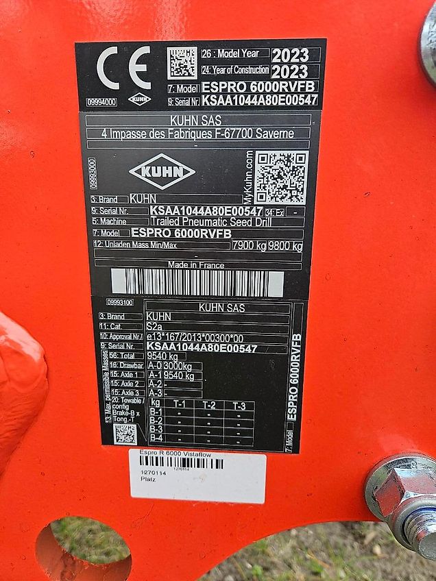 Kuhn Espro 6000R