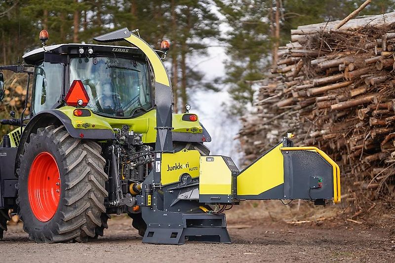 Junkkari Holzschredder Holzhäcksler Holzhacker Buschholzhacker