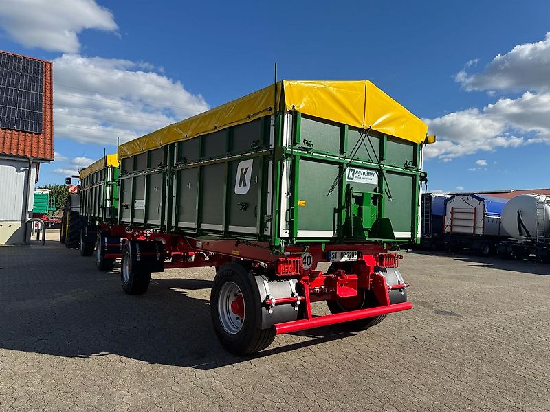 Kröger 18to 3 Schieber mit Kunststoffbordwand Interne Nr. 40744