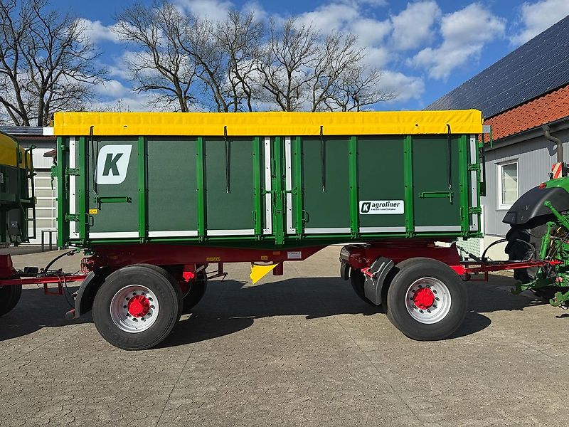 Kröger 18to 3 Schieber mit Kunststoffbordwand Interne Nr. 40744